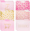 Paper Junkie 12 Pack Pink Leopard Decorative File Folders, Cute Gold Foil Print Office Supplies, Letter Size with 1/3