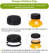 45pcs 16oz TOMNK Juice Bottles with Lids, Reusable Plastic Juice Bottles with Caps and Labels, Funnel, Brush Beverage