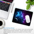 Galaxy Mouse Pad - Personalized Blue and Purple Nebula Design with Anti-Slip Rubber Base, 9.5 x 7.9 inch