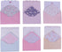 SCStyle 32 Cute Lovely Kawaii Special Design Writing Stationery Paper + 16 Envelopes, 3.45 x 5.4 Inch (Flower)