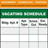 Extra Large 36X45 Inch Property Management Make Ready White Board - Dry Erase Checklist for Real Estate