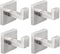 IBosins 4 Pack Towel Hooks, Heavy Duty Stainless Steel Hand Towel Holder for Bathroom, Living Room, Kitchen Closet