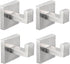 IBosins 4 Pack Towel Hooks, Heavy Duty Stainless Steel Hand Towel Holder for Bathroom, Living Room, Kitchen Closet