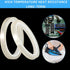 Zonon 2 Pieces 108 ft Clear Heat Tape - High Temp Resistant for Sublimation and Heat Transfer, Ideal for Electronics