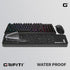 GRIFITI Fat Wrist Pad 24" x 4" x 0.75" Inch - Ergonomic Mousepad Support for Keyboards, Mouse, Trackball
