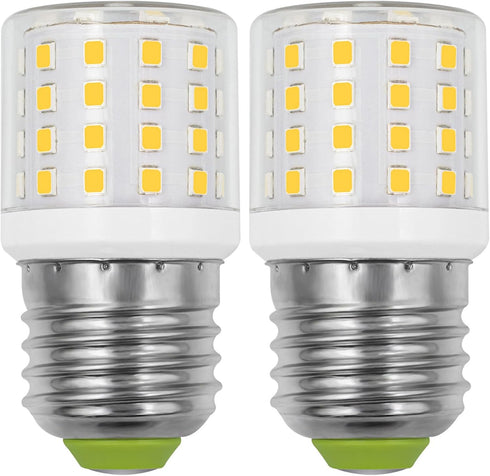 KEI D34L Refrigerator Bulb AC100-265V 3.5W, 4W LED Bulb E26 Medium Base Bright Lamp for Freezer Appliance Lighting