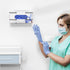 Glove Box Holder, Adhesive Wall-Mounted Metal Dispenser, Tool-Free Organizer for Rubber Latex Gloves, Facial Tissue