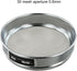 20cm 10 304 Tool(30 FABULETTA Stainless Steel Test Sieve Diameter Laboratory Grade Mesh Chrome Plated Frame Stainless