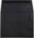 JAM PAPER A6 Premium Invitation Envelopes, 4 3/4 x 6 1/2, Black Linen, 50/Pack