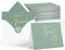 VNS Creations Gold Foil Thank You Cards With Envelopes Bulk Set &