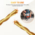 50PCS 5/32 Inch Set Drywall Router Bits Cutting & Cutout Tool with Spiral Guide | Includes Brocas para Drywall, Drywall