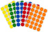 ChromaLabel 3/4 Inch Circle Stickers – Removable Dot Labels, Round Colored Stickers for Arts and Crafts, 1200 Pieces