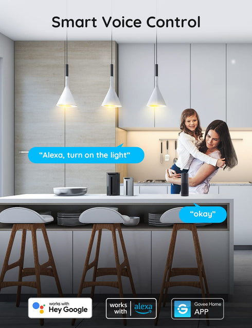 Govee Smart Plug, Mini WiFi Outlet with Timer Function & Group Controller, Alexa & Google Assistant Compatible, 1 Pack