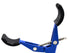 EISCO 2 Prong Burette Clamp on Stainless Steel Rod - Vinyl Coated, 4.25" Max Opening, 5.5" Rod