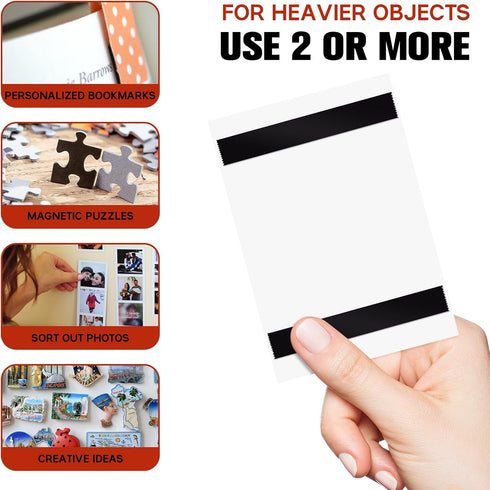 STOBOK Magnetic Tape Dispenser, Flexible Magnetic Strip with Adhesive Backing for Crafts DIY Projects