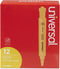 Universal 08863 Fluorescent Orange Desk Highlighter, Chisel Tip, Dozen