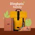 Dingbats A5 Wildlife Dotted Notebook - Premium Vegan Leather Softcover Journal for Writing & Travel