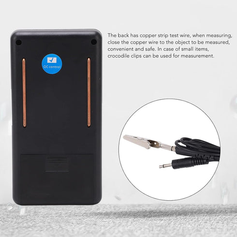 Digital Surface Resistance Tester for Precise Static Electricity Measurement and Surface Resistivity