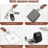 Lanyards for Keys, Black Long Keychain Lanyard for Women and Men, Cute Neck Lanyard for ID Badges