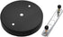binifiMux 1-Pack 5.9" 150mm Width Black Lamp Holder Ceiling Canopy Kit Ceiling