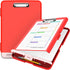 Sooez Clipboard with Storage - High Capacity Nursing Clipboards with Pen Holder, Heavy Duty Plastic Storage Clipboard