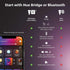 A19 Bulb, 2700K, E26 10.5W, 1100 Dimmable, 1 Pack Philips Hue Smart LED Warm White Light Base, Lumens, Works
