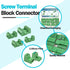 28 Sets Screw Terminal Block Connector Assortment Kit, 5.08mm Pitch PCB Connectors for 24-12AWG Cable