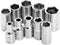 Performance Tool W36202 1/4-Inch Drive 6-Point MET Socket Set, 10-Piece, Metric by Performance Tool