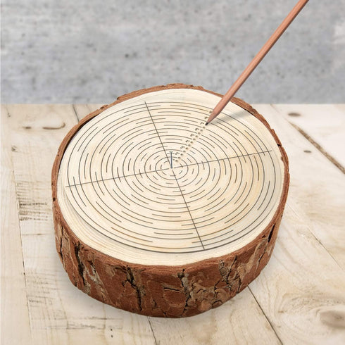 POWERTEC 10" Round Center Finder Tool Compass for Irregular Shapes, Measuring Tools for Woodworking