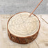 POWERTEC 10" Round Center Finder Tool Compass for Irregular Shapes, Measuring Tools for Woodworking