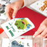 TNCDJKPA Cute Crocodile Thank You Card with Red Envelope - Watercolor Alligator Thanks Greeting Card for Kids Birthday