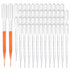 Disposable Transfer Pipettes Dropper, 3ml Plastic Pasteur Pipette, Pack of 200