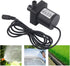 DC 12V Brushless Centrifugal Water Pump, Submersible Sump Pump Circulation Pump, 18W 700L/h