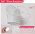 KSNALUX 360 2 Dimmable LED Red Light Therapy Lamp for Sleep Magnetic Rotating USB Rechargeable Night Light with Remote