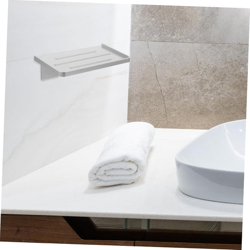 Generic 5pcs Wall Mounted Phone Holder Shelf for Bathroom Easy Installation No Drilling Required Stylish Organizer