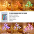 Xoeryoy 16 Rose Lamp, Light Up Rose Flower Tree Lamp with Remote Control, Color Changing LED Flower Desk Lights