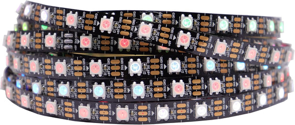 WS2812B IC RGB 5050SMD ECO Individual Addressable LED Strip Light, 16.4FT 300LED