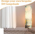 Generic 2Pcs 36Inch Paper Floor Lamp Shade, Long Cylinder Rice Paper Lampshade Lantern Floor Lamp Shade for Home Hotel