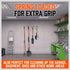 10 Pack HORUSDY Spring Grip Mop and Broom Holder for Shovel, Rake, Broom, Mop Holder, Etc.