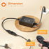 Dimmer 300W, 2h/4h/6h/8h, 4 Dimmer addlon for Outdoor String Lights, Timing Brightness Level, Remote Control, Control