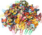 yueton 54 PCS Cute Butterfly Paper Clips, Creative Cartoon Bookmarks and Document Clamps for Office Supplies