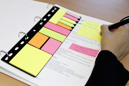 Redi-Tag Ring Binder Sticky Note Set, Arrow and Page Flags, 1 Pack (10237).