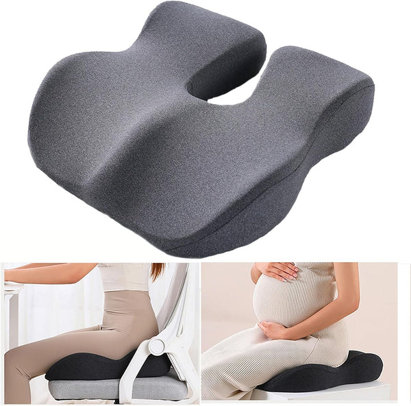 Aeveot Coccyx Cushion Pressure Relief Cushion Office Chair Cushion,Memory Foam Coccyx Pain Relief