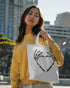 Reusable Skeleton Hands Heart Stencil, 11" x 8.5" - Custom Gothic Design for Unique Crafts