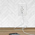 Maxxima 15A USB Wall Outlet Receptacle, 30W Power Delivery QC 3.0 with 2 Standard Outlets