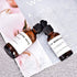 Kingrol 30 Pack Amber Glass Dropper Bottles, 2 oz for Essential Oils, Perfumes, Aromatherapy