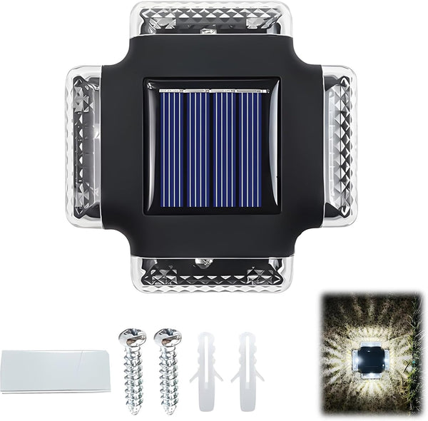 Solar Wall Lights Outdoor, 3 Modes Motion Sensor Solar Lights with IP65