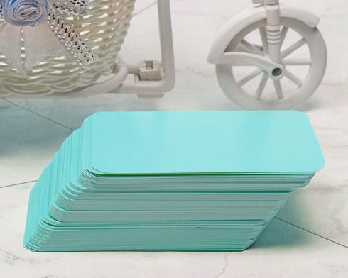 Penta Angel 100 Pcs Mini Paper Blank Gift Notes Cards, DIY Craft Small Word Business Message Cards
