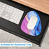 Rimilak Small Mouse Pad, 6 x 7 Inch Irregular Mini Mouse Pad with Non-Slip Rubber Base, Purple Marble