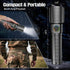 3 (2 Pack) Tactical Flashlights Torch High Lumens Rechargeable, Modes Led Waterproof Zoomable Linternas Handheld Small